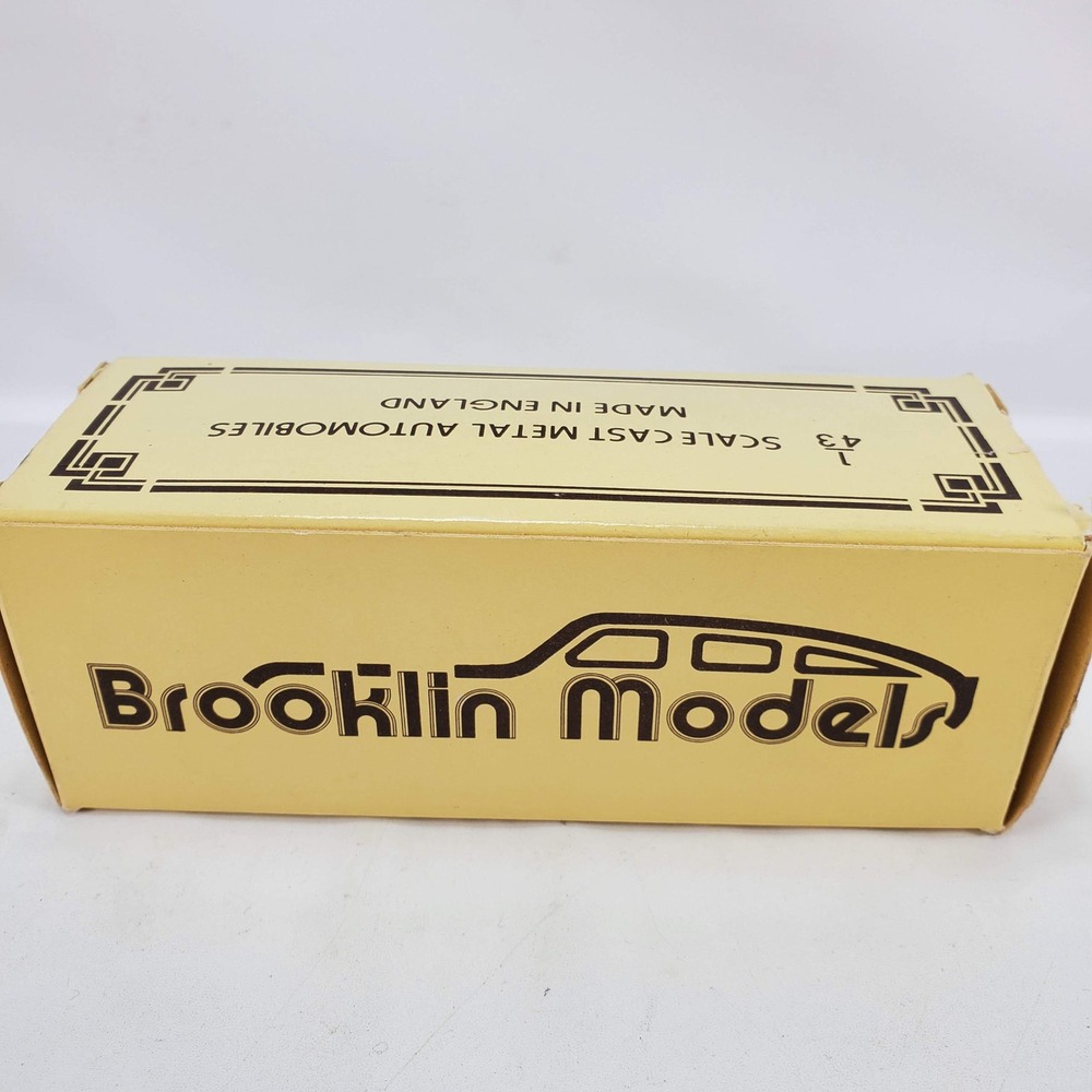 Brooklin Models BRK 1933 Pierce Arrow Silver Arrow 1:43 Silver Blue Diecast NEW